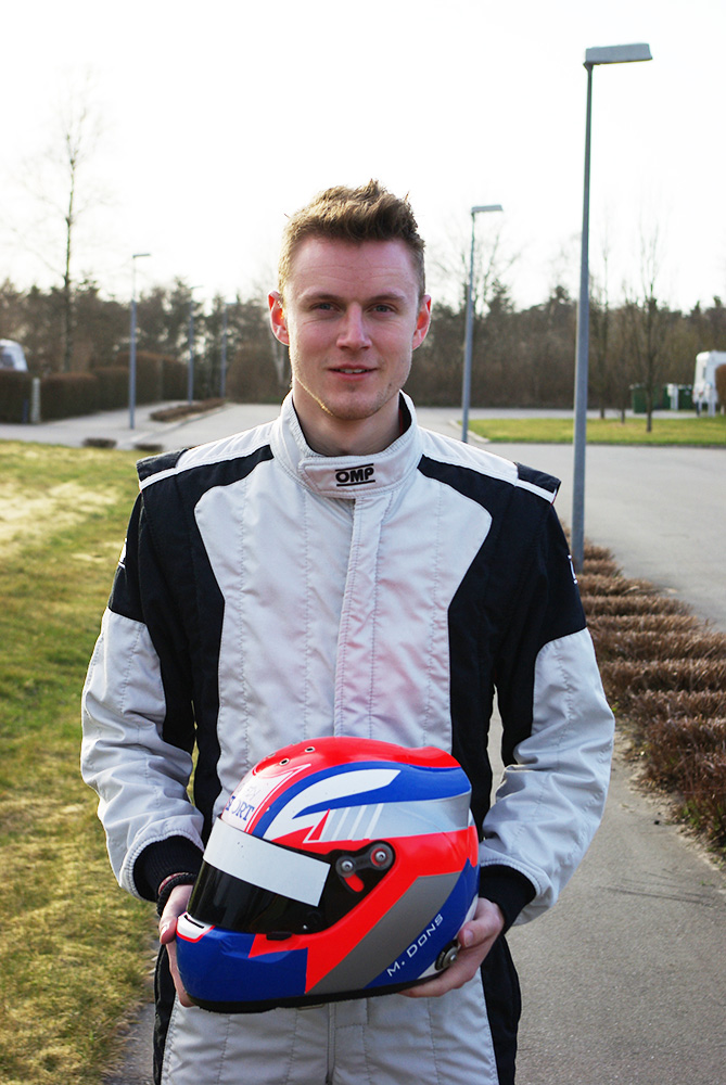 Efter succes i dansk Formel Ford gælder det nu udlandet
(Foto: DonsRacing.dk)